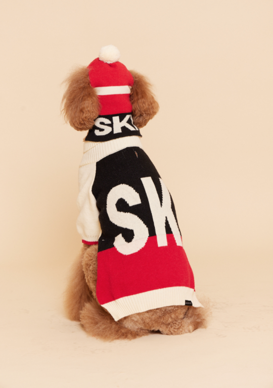 Max Bone Ski Dog Sweater - 3