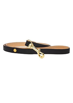 DOGATELLA&nbsp;DOG&nbsp;LEASH&nbsp;BLACK
