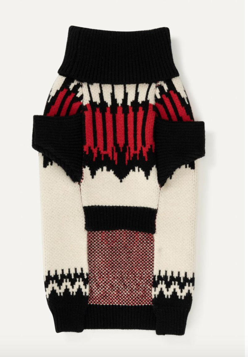 Max Bone Ho Ho Ho Dog Sweater - 2