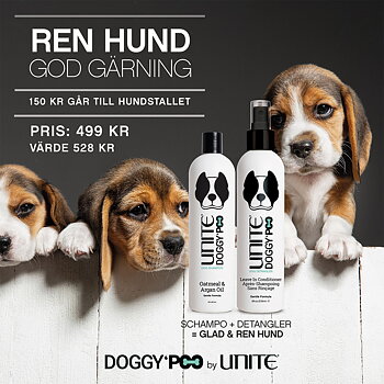 Unite Campaign Dog Shampoo & Dog Conditioner Spray Doggy Poo