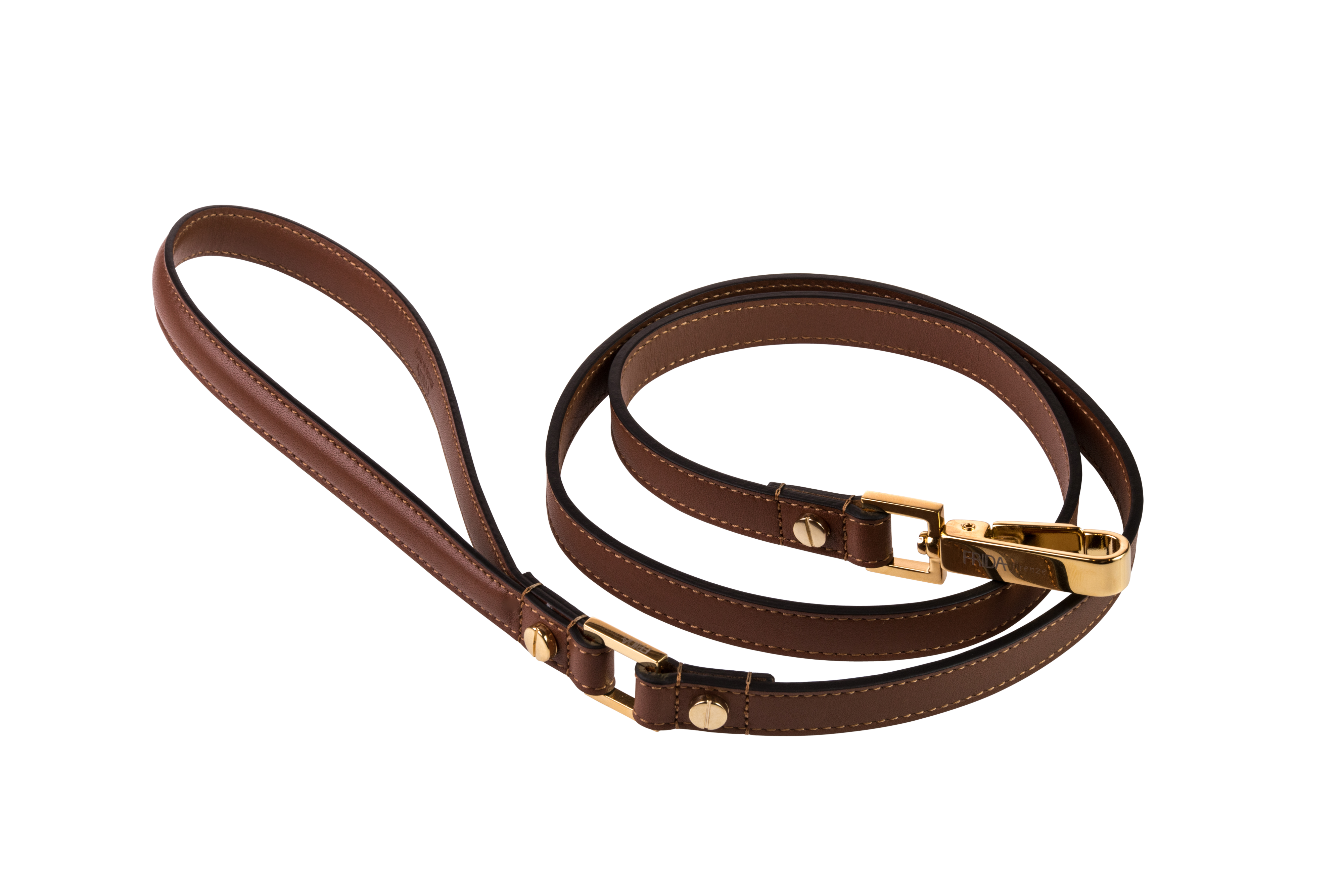 FRIDA FIRENZE CITY LEASH BROWN