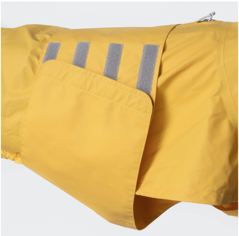 Cloud7 Dog Raincoat Hamburg Moss Saffron - 3
