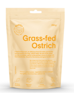 Buddy Dog Toy Grass-Fed Ostrich