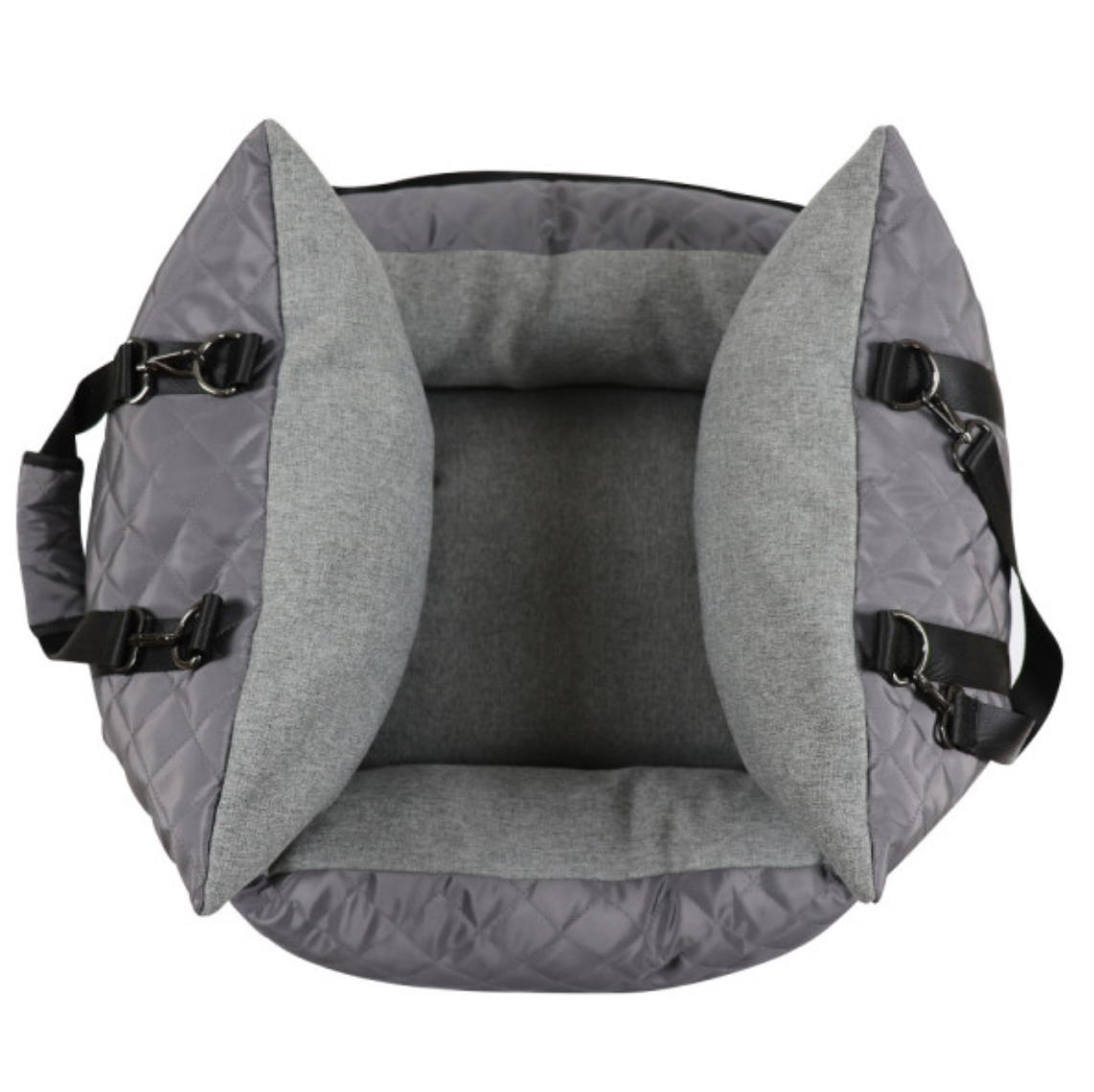 Chiara Dog Bag For The Car Grey - 3