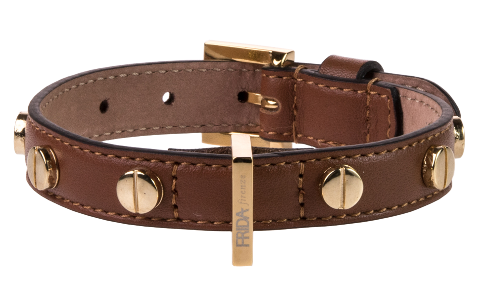 FRIDA FIRENZE STUD SCREW PICCOLO & GRANDE BROWN