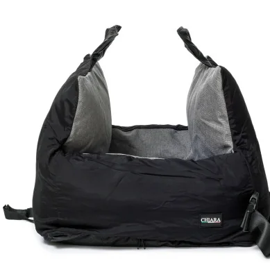 Chiara Dog Bag For The Car Black