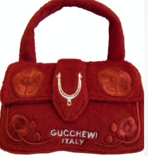 Dog Diggins Designs Gucchewi Dog Toy Bag 