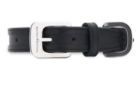 William Walker Dog Collar Nobile Nero