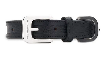 William Walker Dog Collar Nobile Nero