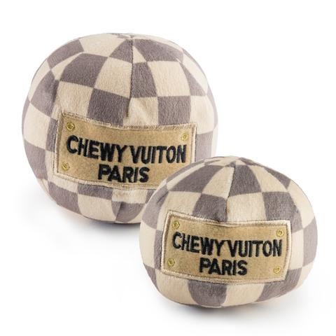 HAUTE DIGGITY DOGCHECKER CHEWY VUITON BOLL