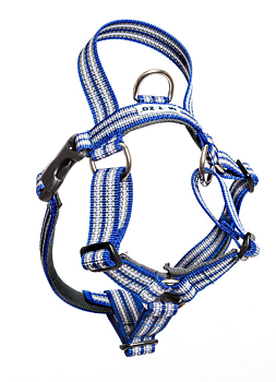 METIZO HARNESS WITH HANDLE BLUE