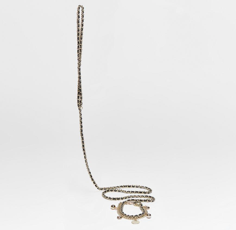 Overglam Gold Chain Dog Leather - 3
