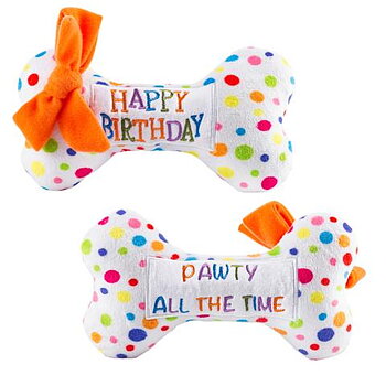 HAUTE DIGGITY DOG HAPPY BIRTHDAY DOG BONE