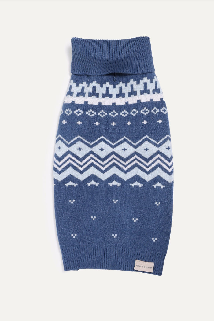 Max Bone Winter Nordic Knit Jumper - 2