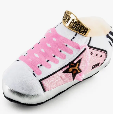 Haute Diggity Dog Golden Pooch Pink Dog Toy