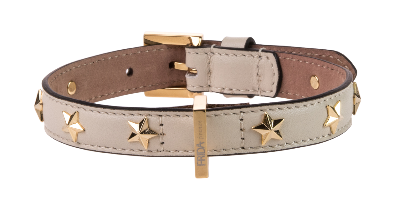 FRIDA FIRENZE STUD STAR PICCOLO & GRANDE BEIGE