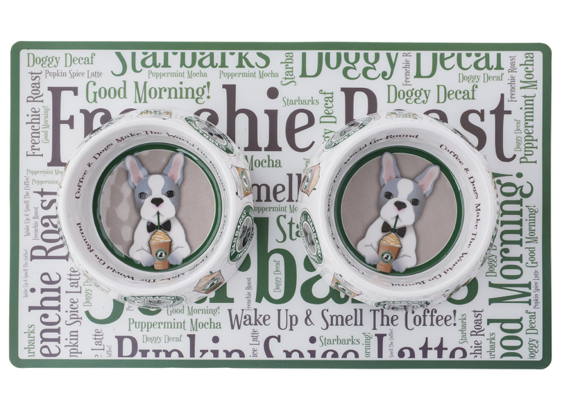 Haute Diggity Dog Starbark Dog Food Bowl Coaster