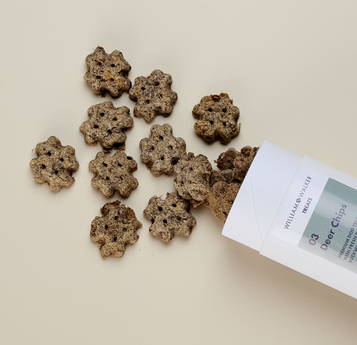 William Walker Premium Dog Treats Deer Chips - 2