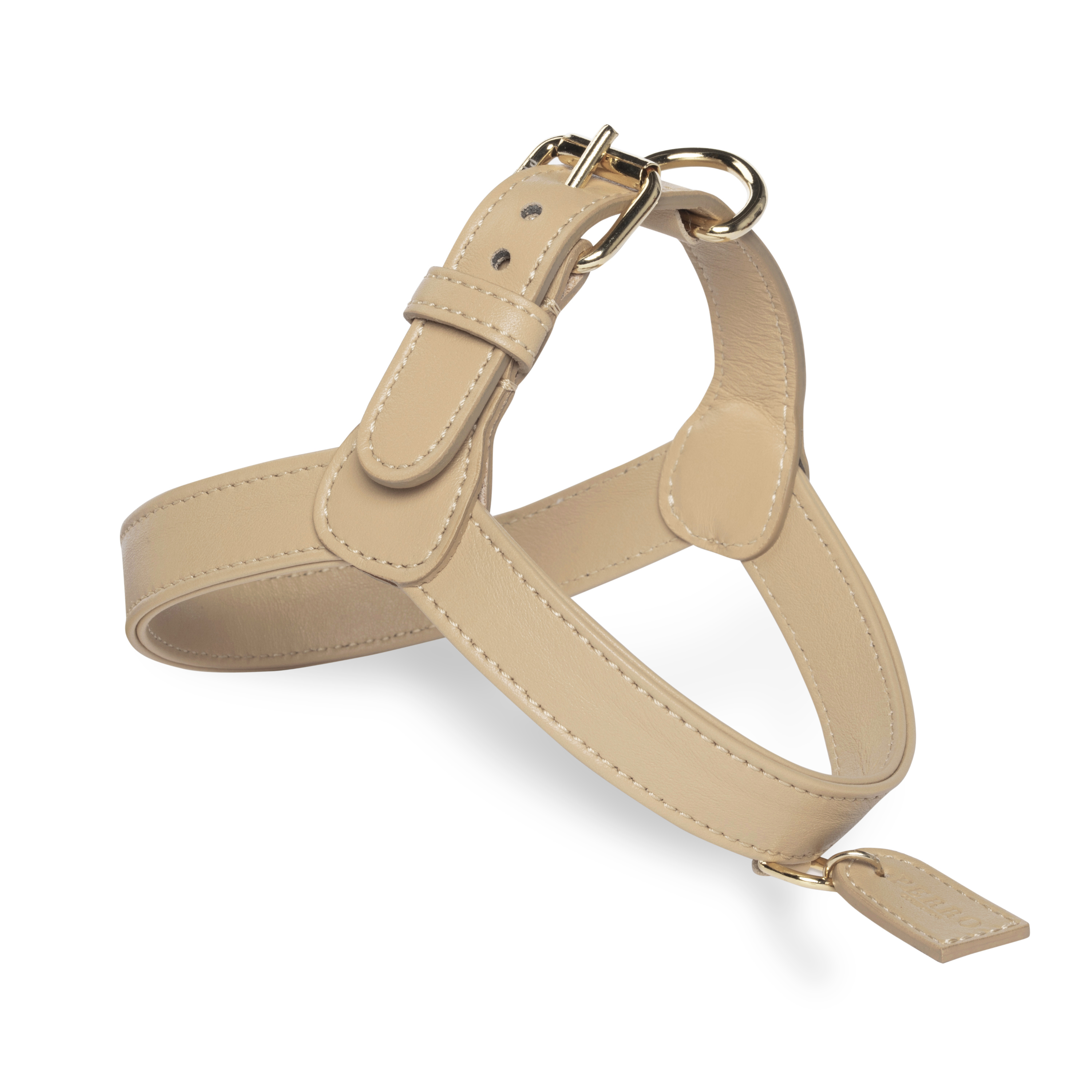 Perro Collection Dog&nbsp;Harness Leather Nude