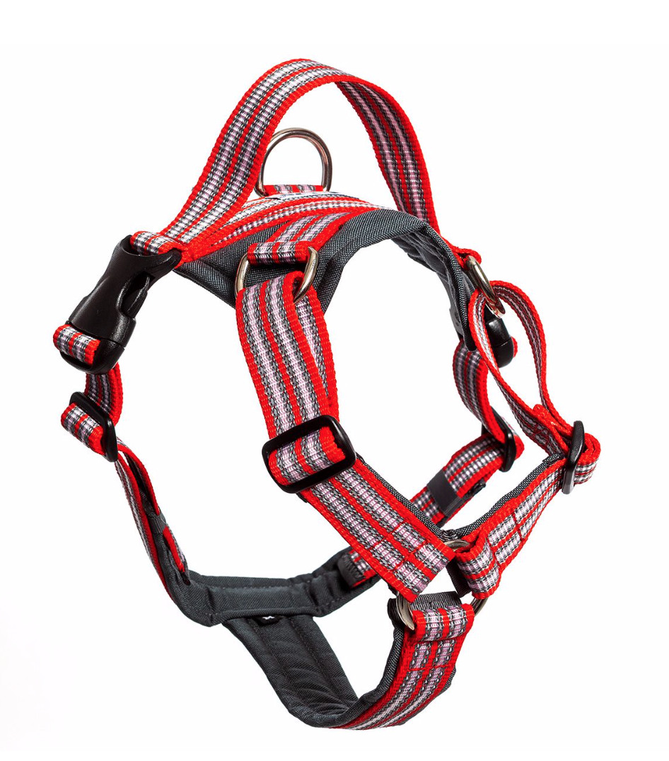 Metizo Dezign Harness Lined Under Handle Red