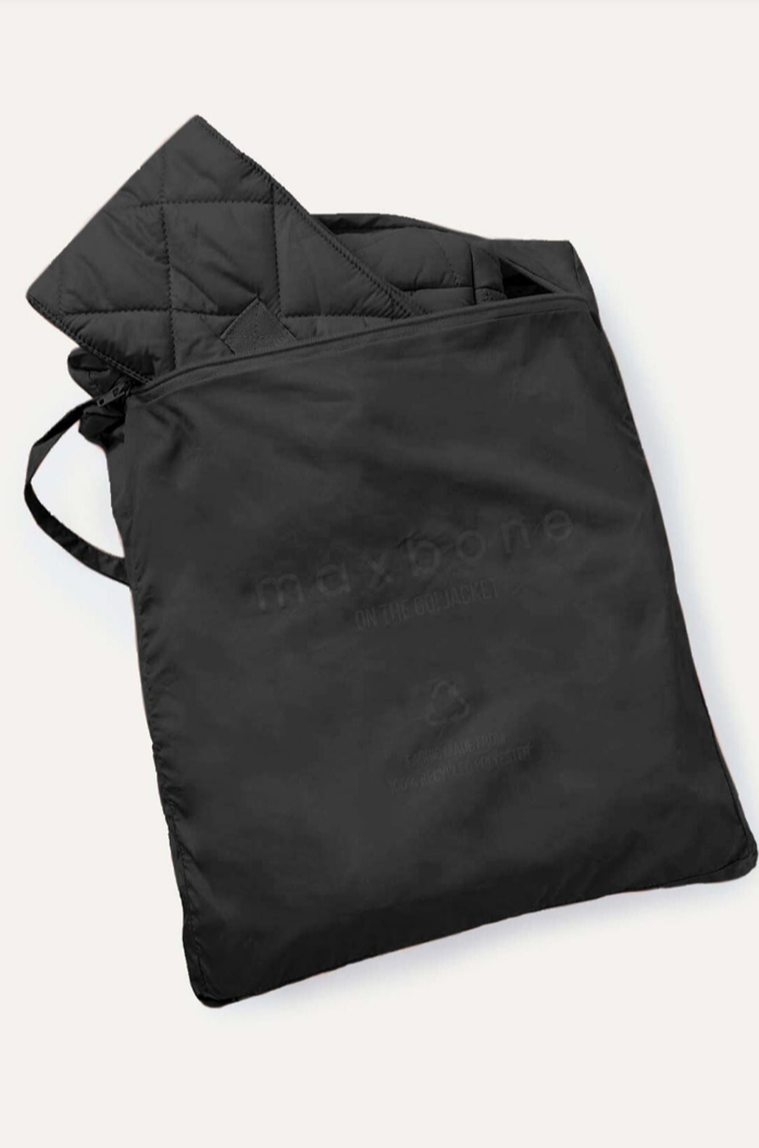 Max Bone Black Eco Packable Sling Carrier - 3