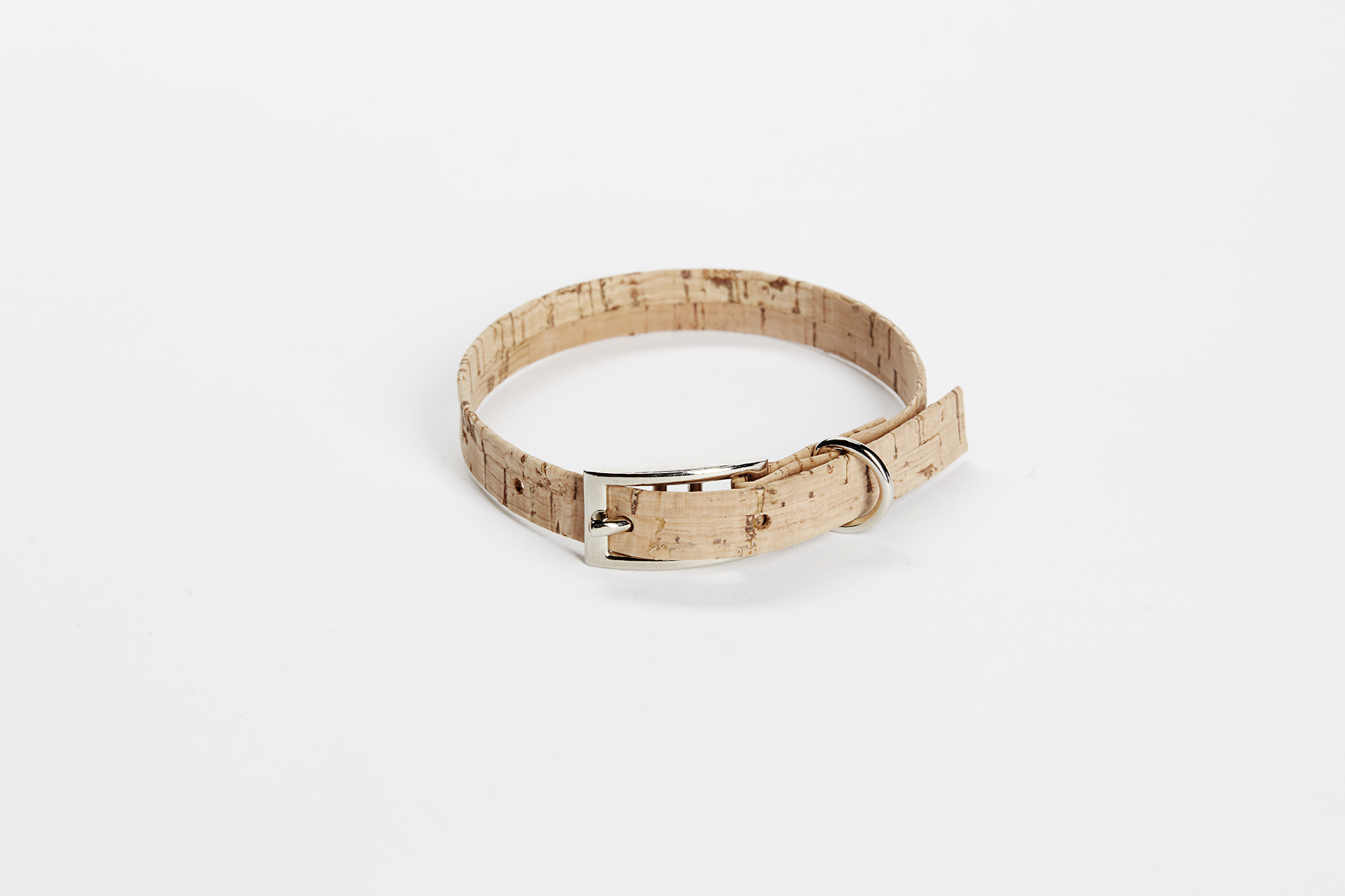 Frankies Dog Collar Natural Cork - 3