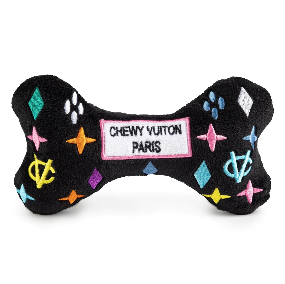 Haute&nbsp;Diggity&nbsp;Dog&nbsp;Svart&nbsp;Monogram&nbsp;Chewy&nbsp;Vuiton&nbsp;Hundben - 2