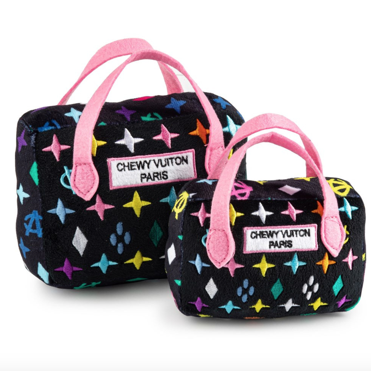 Haute Diggity&nbsp;Dog&nbsp;Svart&nbsp;Monogram&nbsp;Chewy&nbsp;Vuiton&nbsp;Hundväska