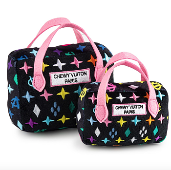 Haute Diggity&nbsp;Dog&nbsp;Svart&nbsp;Monogram&nbsp;Chewy&nbsp;Vuiton&nbsp;Hundväska