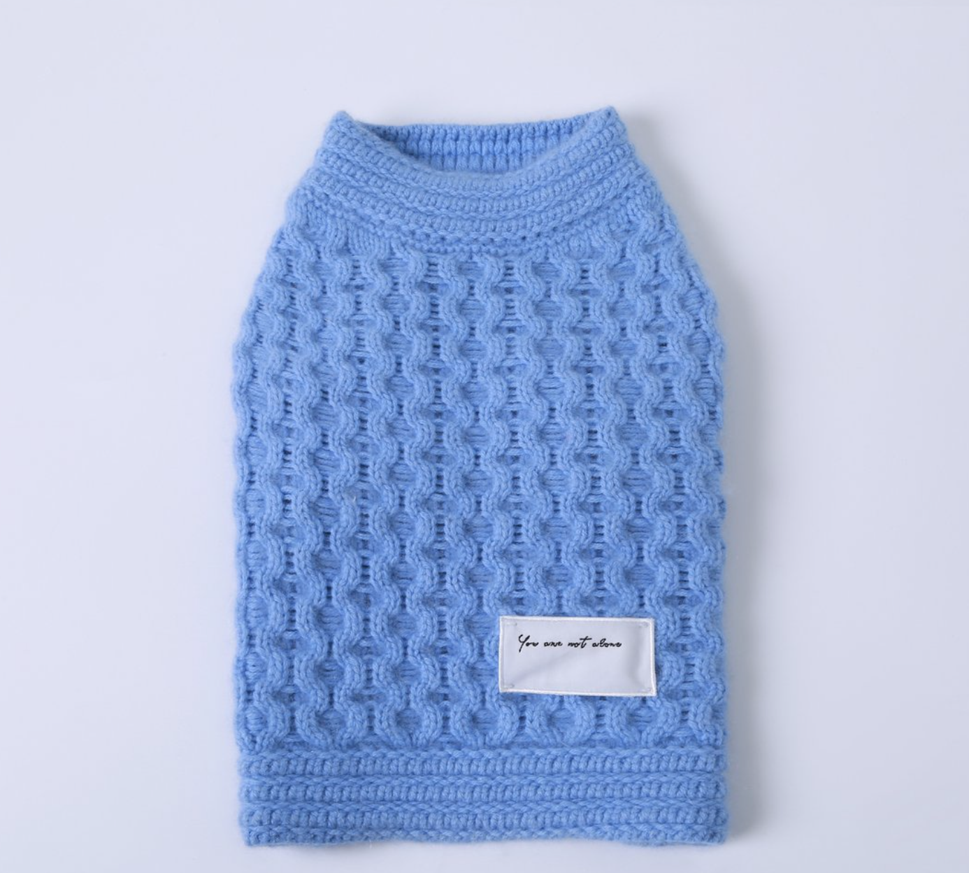 Overglam You Are Not Alone Jumper Light Blue