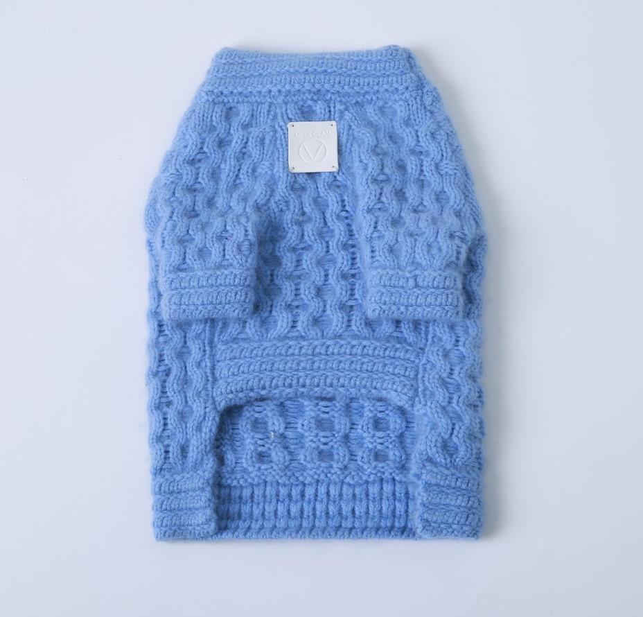 Overglam You Are Not Alone Jumper Light Blue - 2