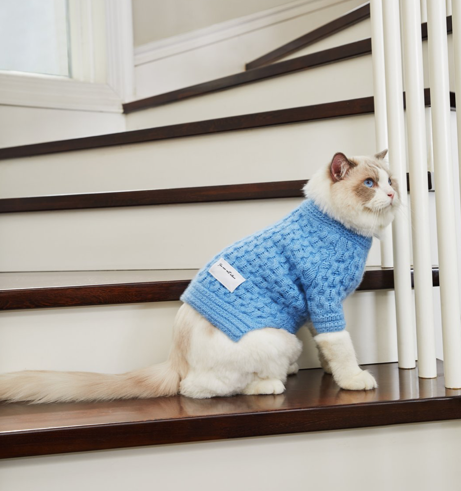 Overglam You Are Not Alone Jumper Light Blue - 5