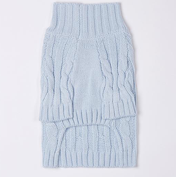 Overglam Turtleneck Knitwear Light Blue