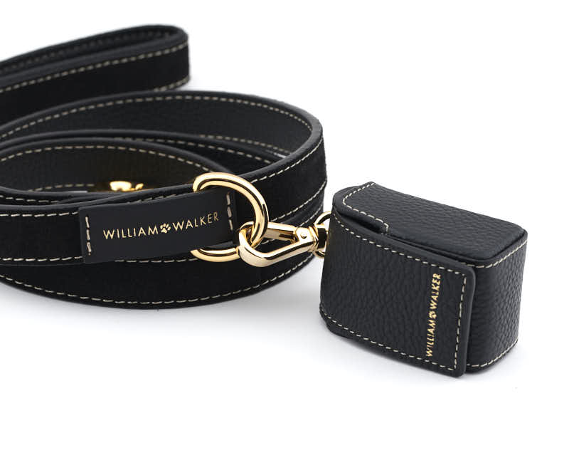 William Walker Bag Holder Black With Gold Buckle - 3