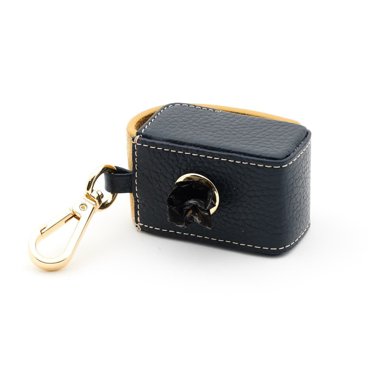 William Walker Bag Holder Black With Silver Buckle - 2
