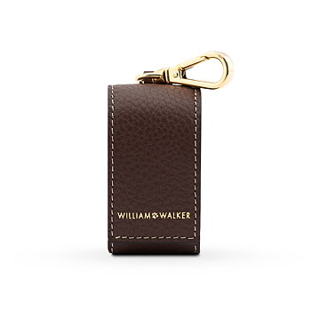 William Walker Bag Holder Brown With Gold Buckle