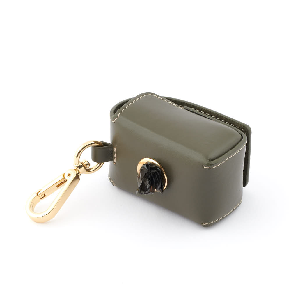 William Walker Bag Holder Forest/olive With Gold Buckle - 3