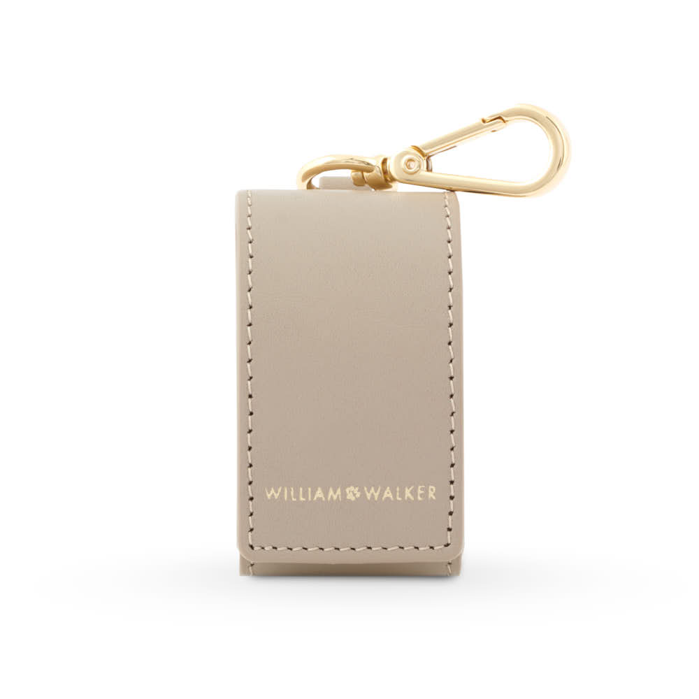 William Walker Bag Holder Sand With Gold Buckle