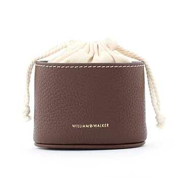 William Walker Dog Treat Bag Brown