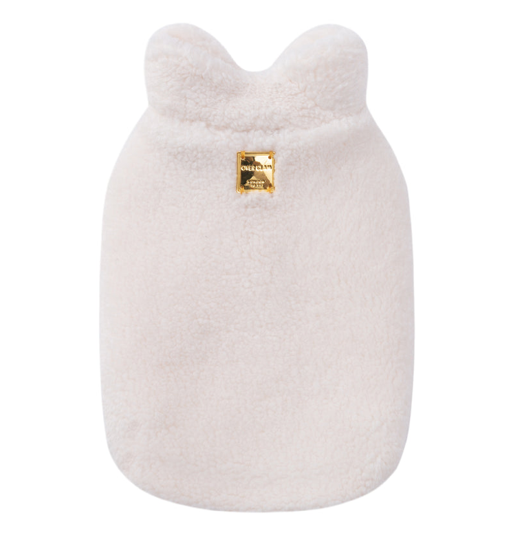 Overglam Faux Fur Jacket With Gold Medal