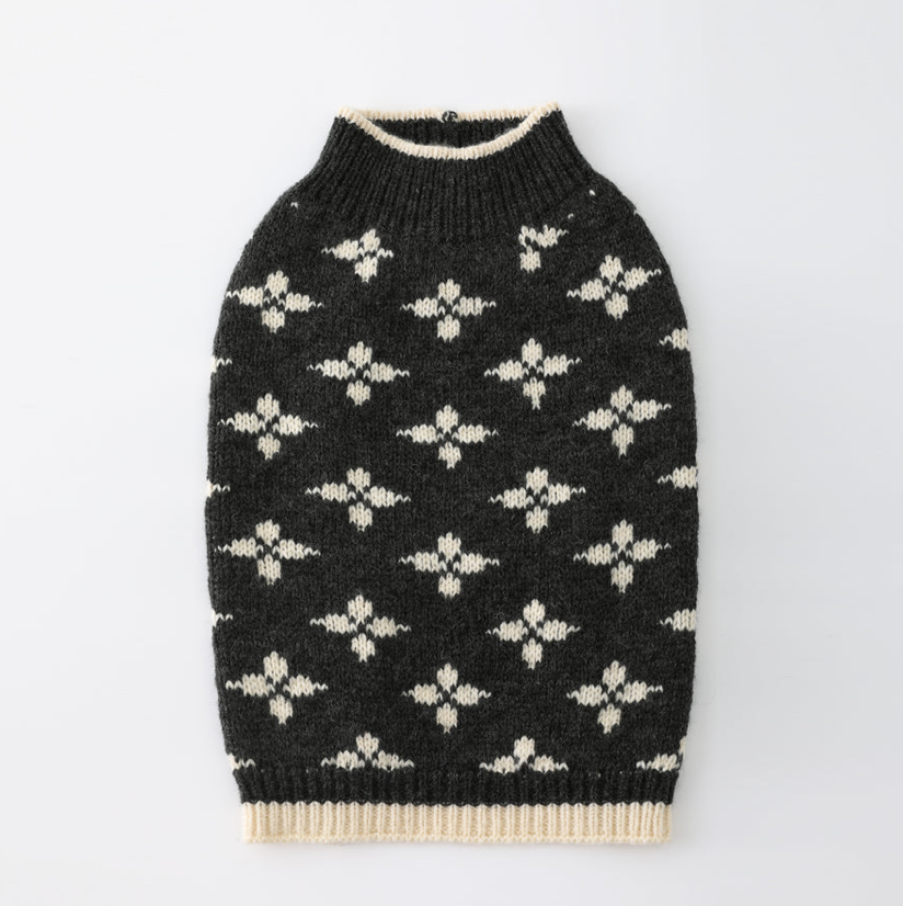 Overglam Sleeveless Floral Jacquard Sweater - 3