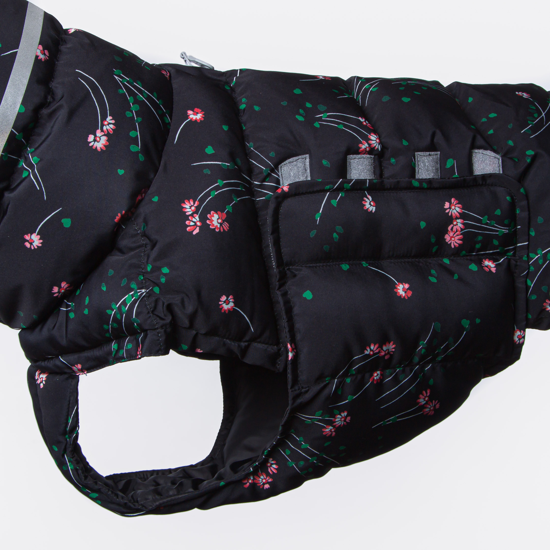 Cloud7 Dog&nbsp;Coat Alaska Black Flower - 2