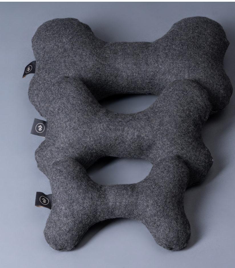Pillow Villa Dog Toy Bone Joy