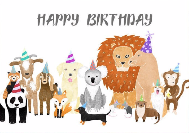 Two Chubbas Dog Congratulations Card