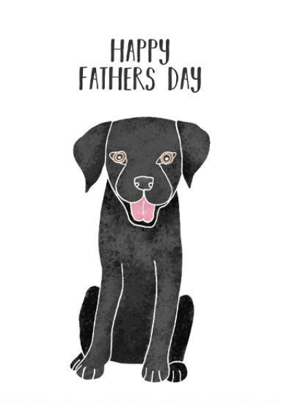 Two Chubbas Dog Congratulations Card