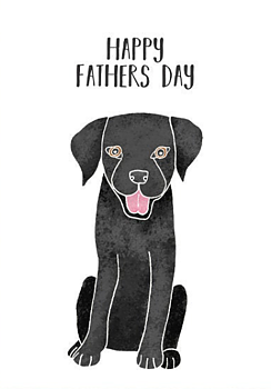 Two Chubbas Dog Congratulations Card