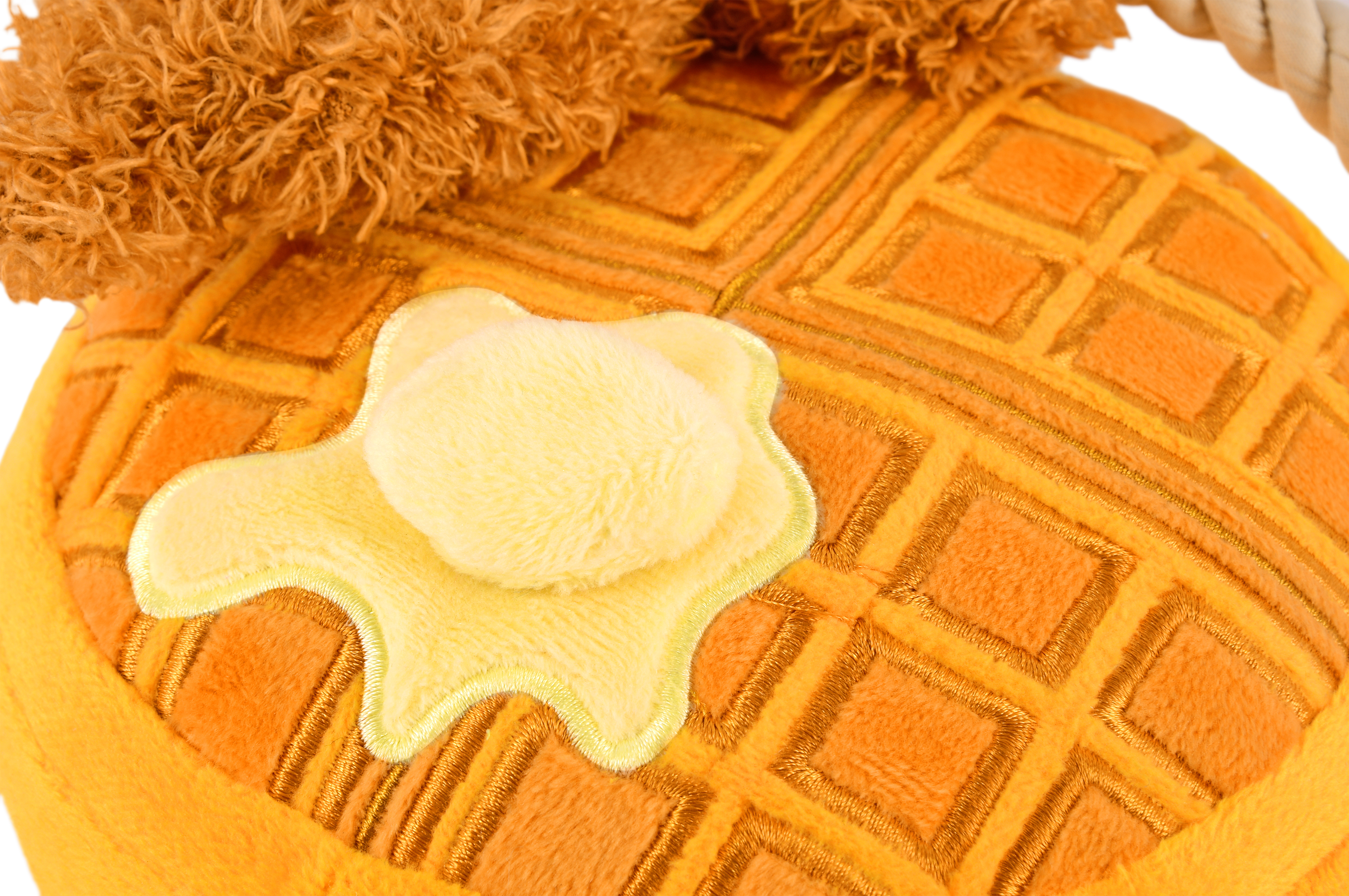 Pet Play Frukost Våffla Hundleksak - 2