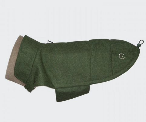Cloud7 French Bulldog Coat Brooklyn Flannel gray