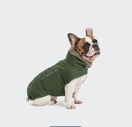Cloud7 French Bulldog Coat Brooklyn Flannel gray - 2