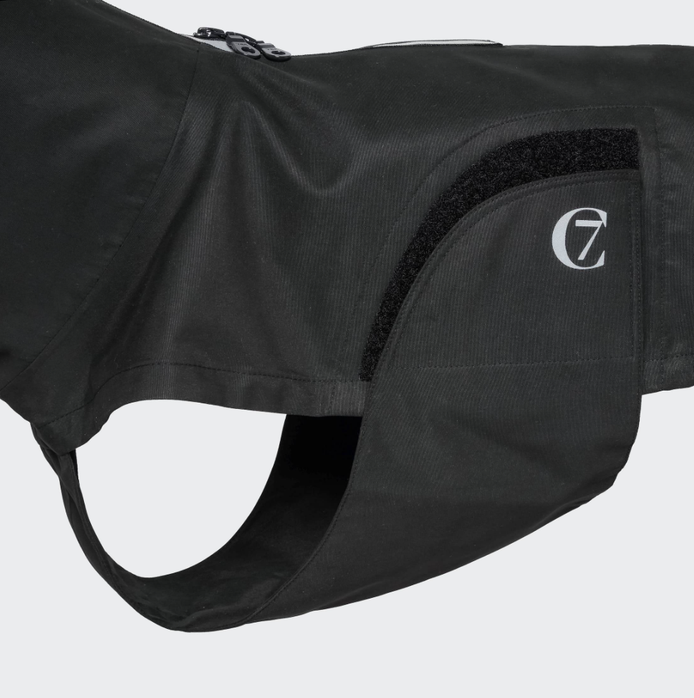 Cloud7 French Bulldog Dog Rain Jacket Dublin Slate - 2